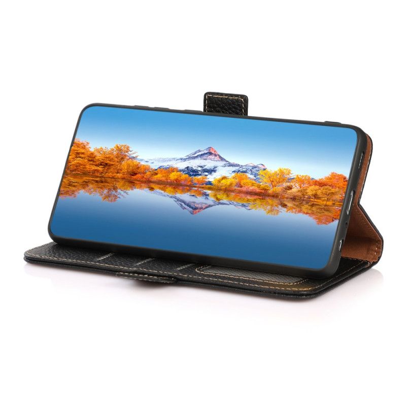 Flip Cover Samsung Galaxy S25 5g Edge Rfid-beskyttelse Khazneh