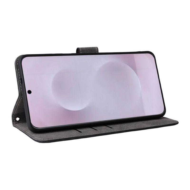 Flip Cover Samsung Galaxy S25 5g Edge Rfid-funktion Med Rem