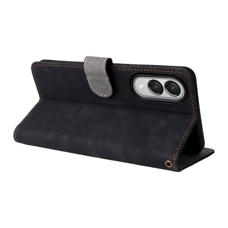 Flip Cover Samsung Galaxy S25 5g Edge Rfid-funktion Med Rem