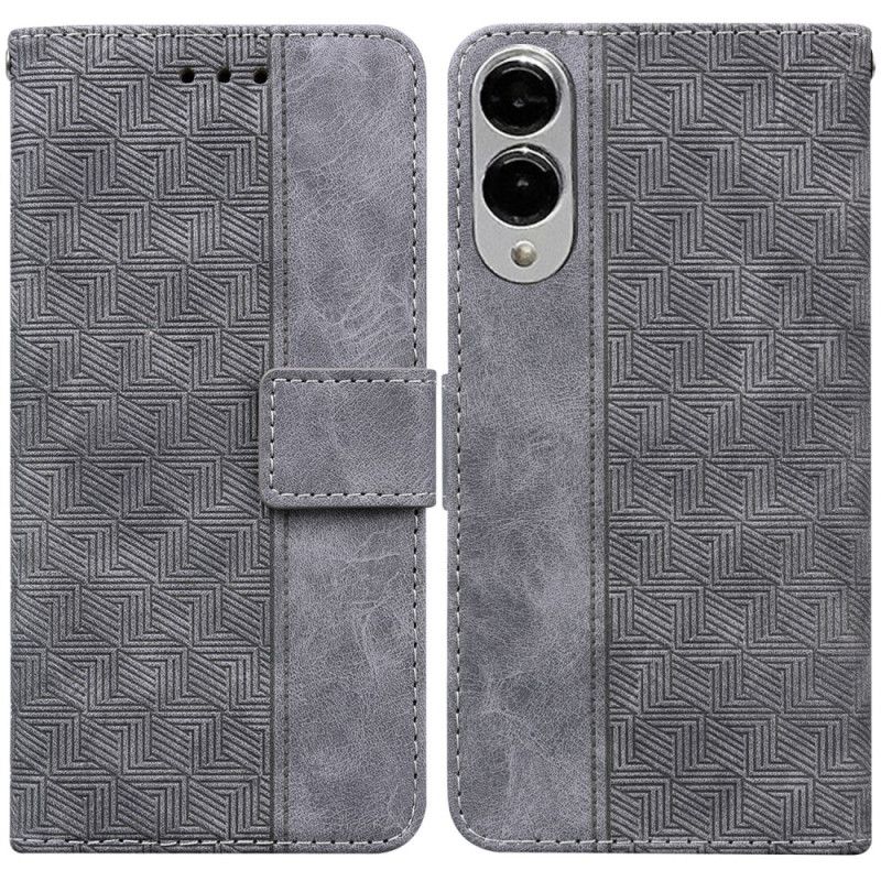 Flip Cover Samsung Galaxy S25 5g Edge Vævet Mønster