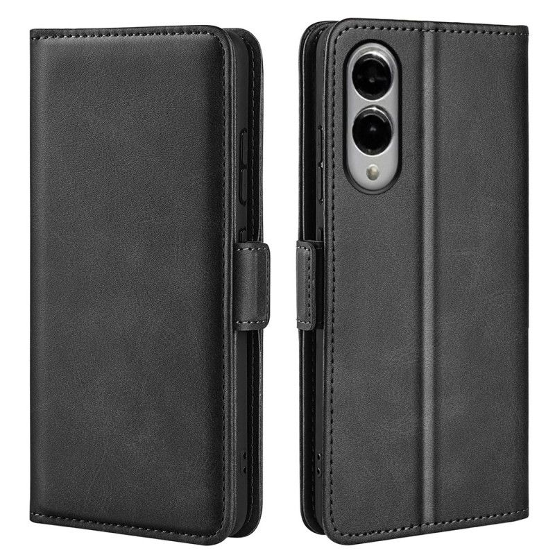 Flip Cover Til Samsung Galaxy S25 5g Edge Dobbelt Magnetisk Lukning