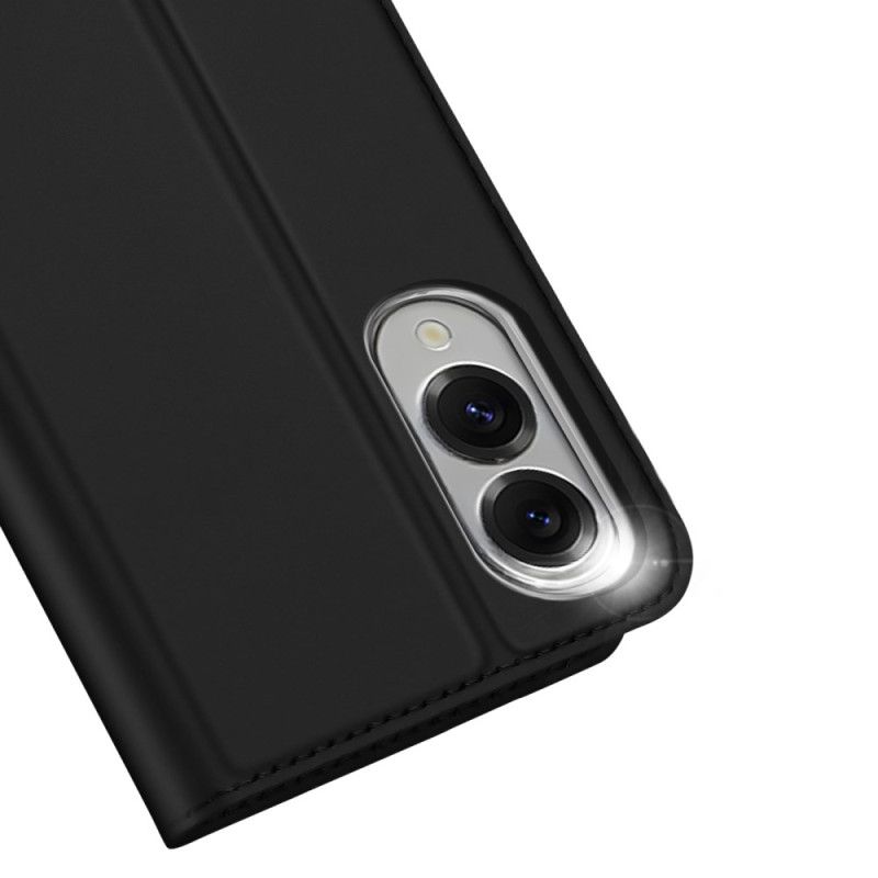 Flip Cover Til Samsung Galaxy S25 5g Edge Dux Ducis Pro-seriens Skin