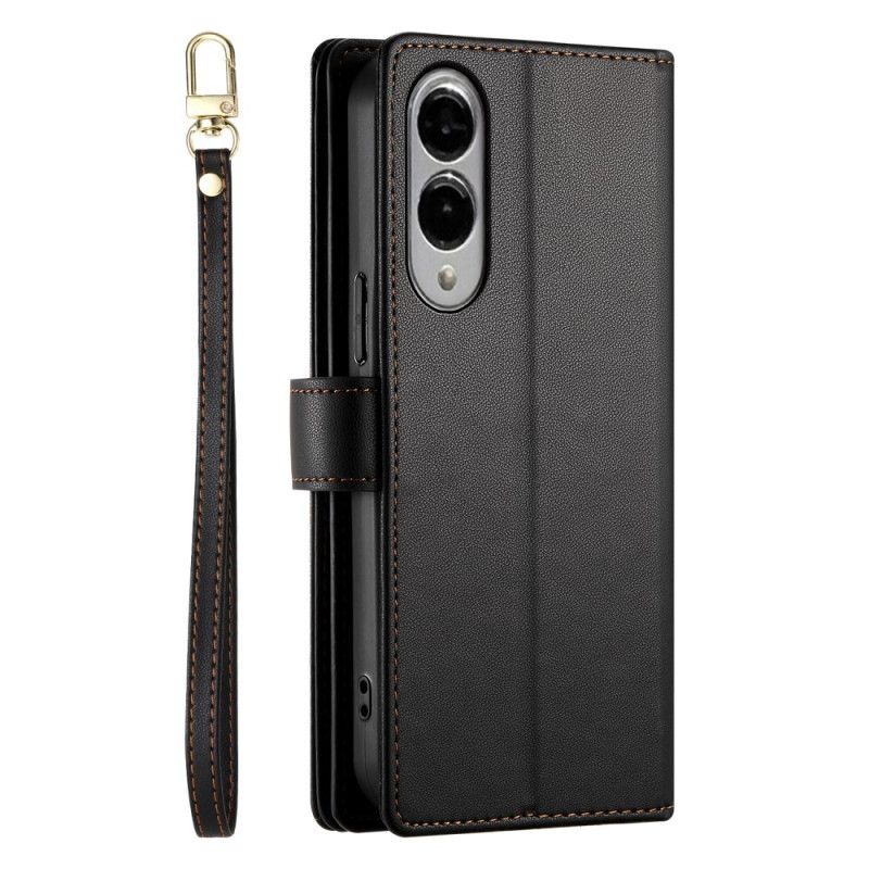 Flip Cover Til Samsung Galaxy S25 5g Edge Pung Med Stropper