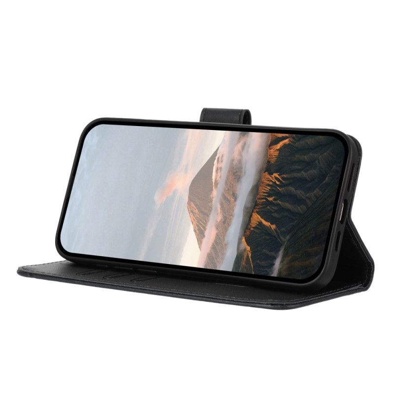 Flip Cover Til Samsung Galaxy S25 5g Edge Trekantet Mønster