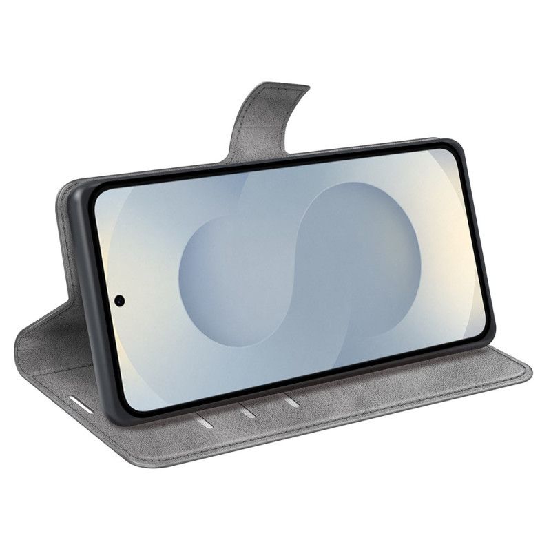 Læder Cover Samsung Galaxy S25 5g Edge Læderstil