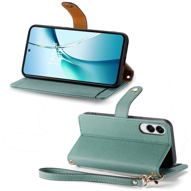 Læder Cover Samsung Galaxy S25 5g Edge Rfid-hjertedesign