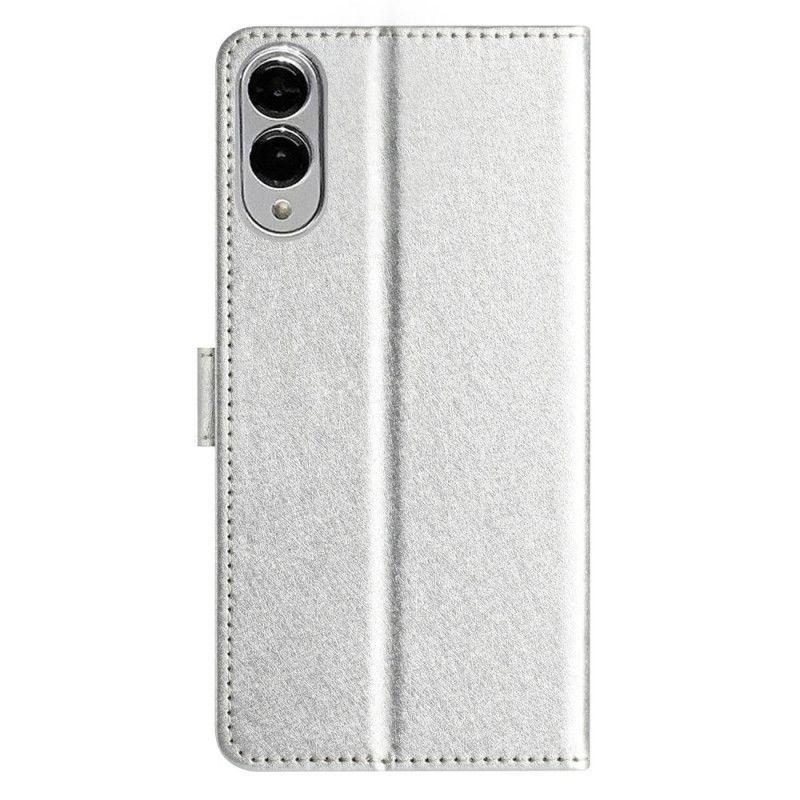 Læder Cover Samsung Galaxy S25 5g Edge Telefon Etui Silketekstur