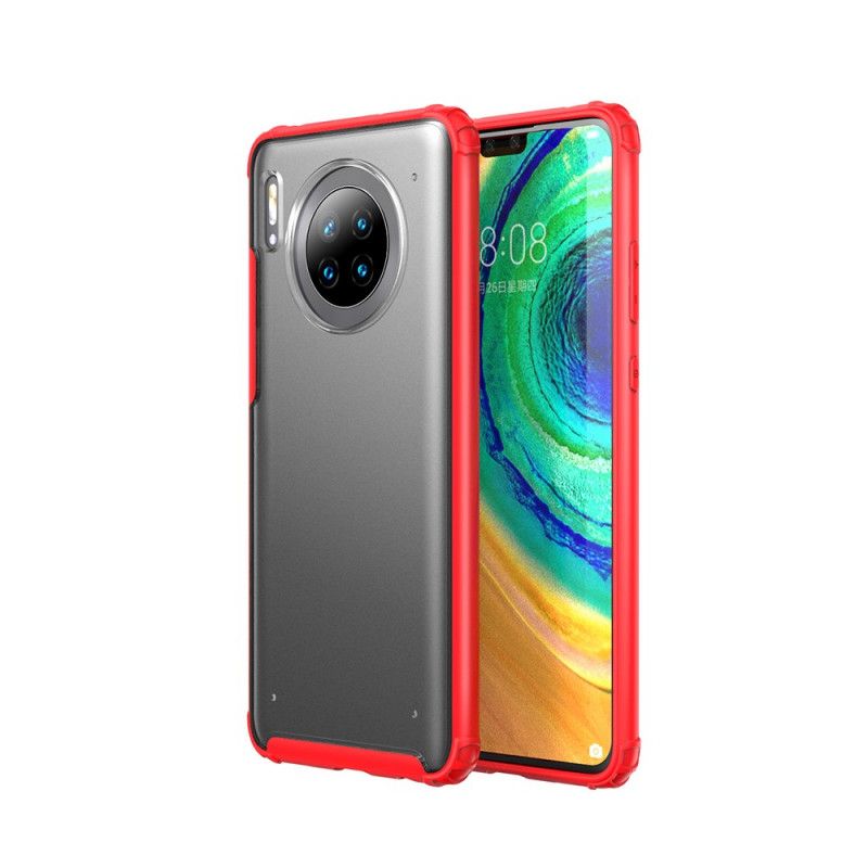 Cover Huawei Mate 30 Pro Sort Rustning Af Metaleffekt