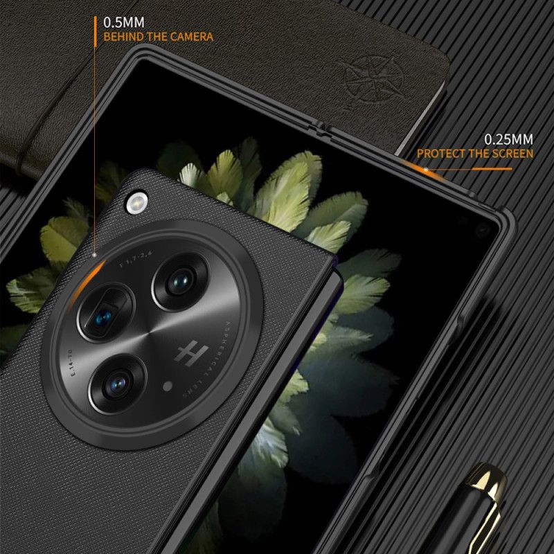 Cover Oppo Find N3 Åben Vævet Tekstur