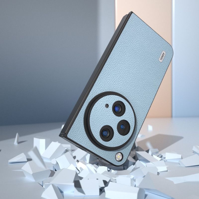 Cover Oppo Find N3 Telefon Etui Abeel Naturlig Litchi Læder