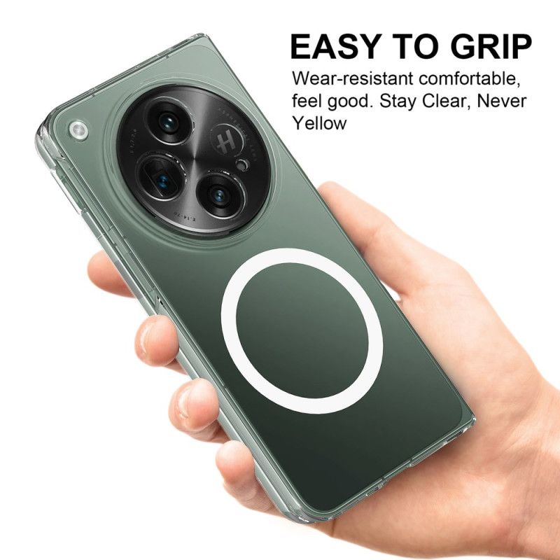 Cover Oppo Find N3 Telefon Etui Klar Magsafe-kompatibel