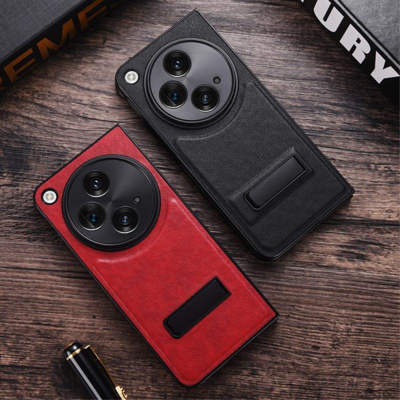 Cover Oppo Find N3 Telefon Etui Kunstlæder Med Stativ