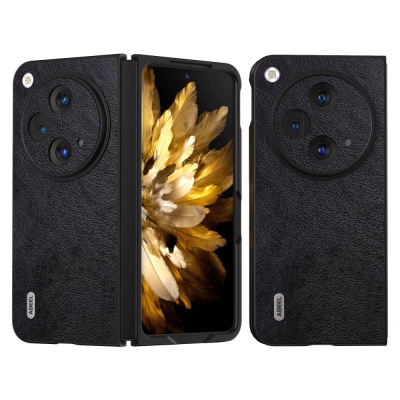 Cover Til Oppo Find N3 Abeel Lychee Lædereffekt