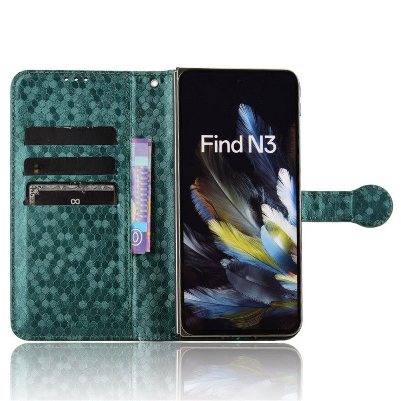Etui Oppo Find N3 Med Ridsefast Markering Og Etui