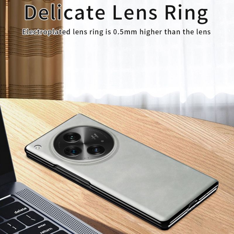 Læder Cover Oppo Find N3 Telefon Etui Klassisk Nappa Læder