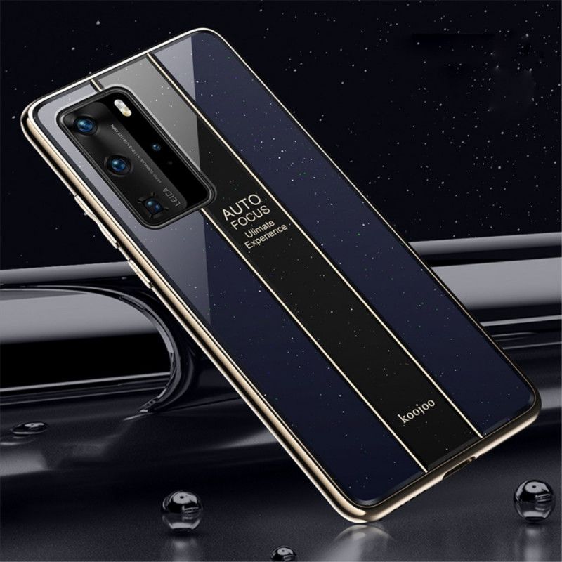 Cover Huawei P40 Pro Rød Galvaniseret Hybrid