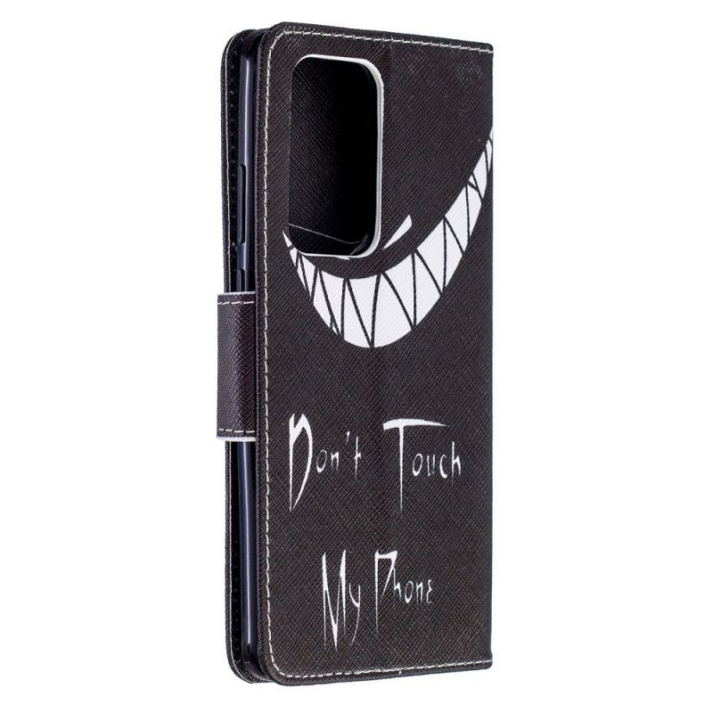 Flip Cover Læder Huawei P40 Pro Djævelens Telefon Original