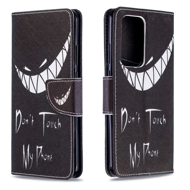 Flip Cover Læder Huawei P40 Pro Djævelens Telefon Original