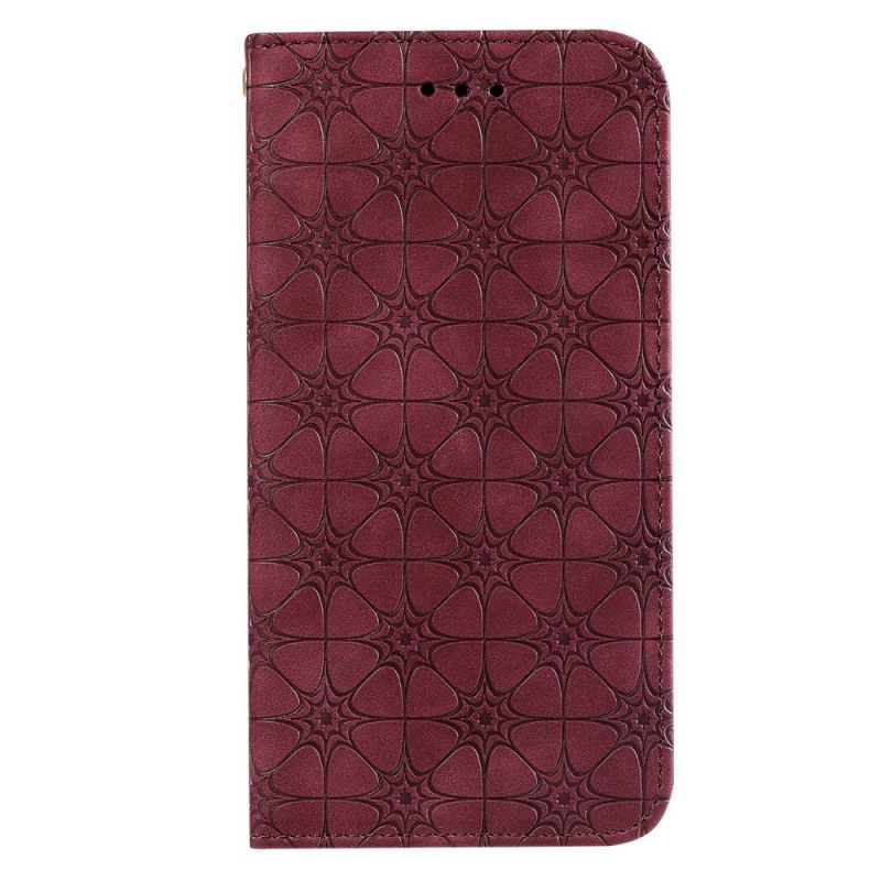 Læder Cover Huawei P40 Pro Grøn Mobilcover Stjernetryk