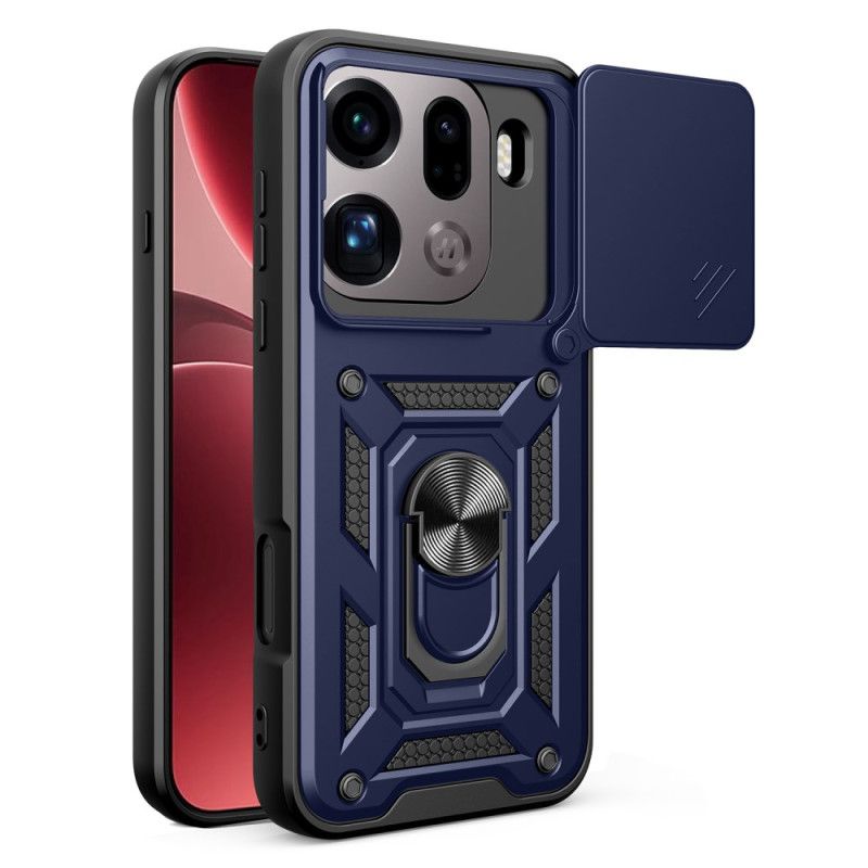 Cover Oppo Find X9 Pro 5g Telefon Etui Glidende Kamerabeskytter Og Stativ