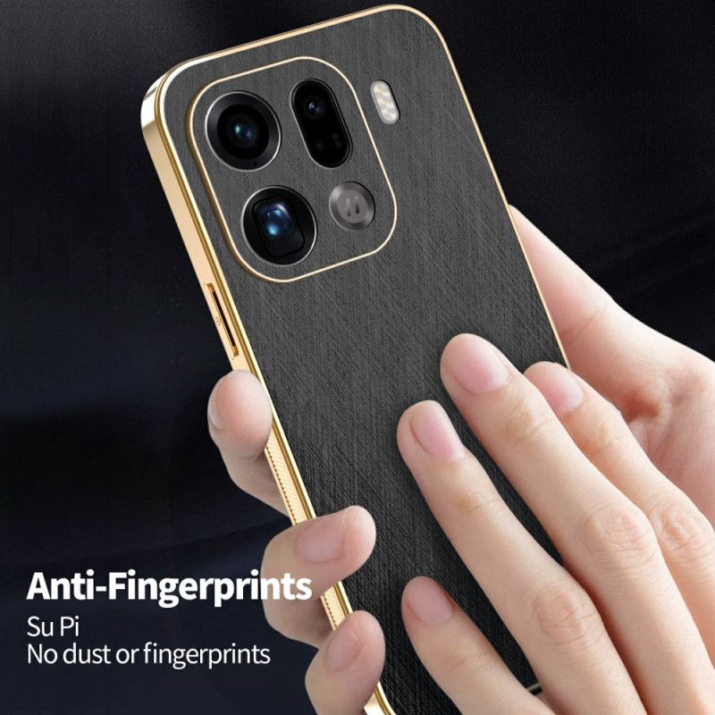 Cover Til Oppo Find X9 Pro 5g Kadem Lædereffekt