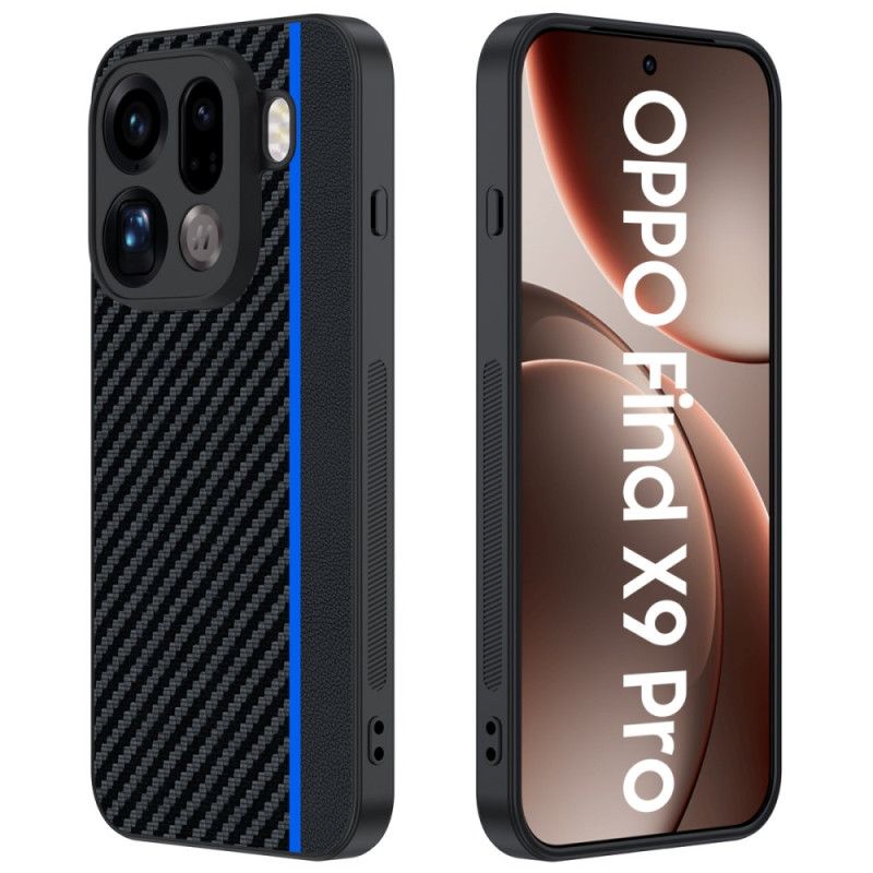 Cover Til Oppo Find X9 Pro 5g Stiv Med Kulfibertekstur
