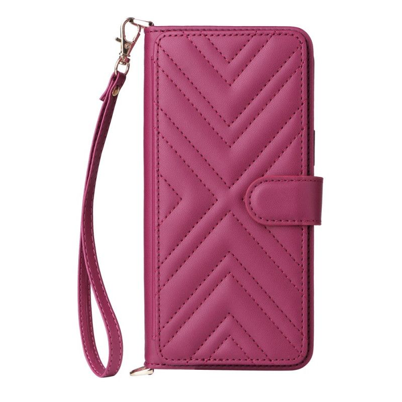 Flip Cover Oppo Find X9 Pro 5g Quiltet Med Remme