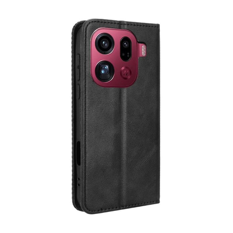 Flip Cover Til Oppo Find X9 Pro 5g Vintage Border
