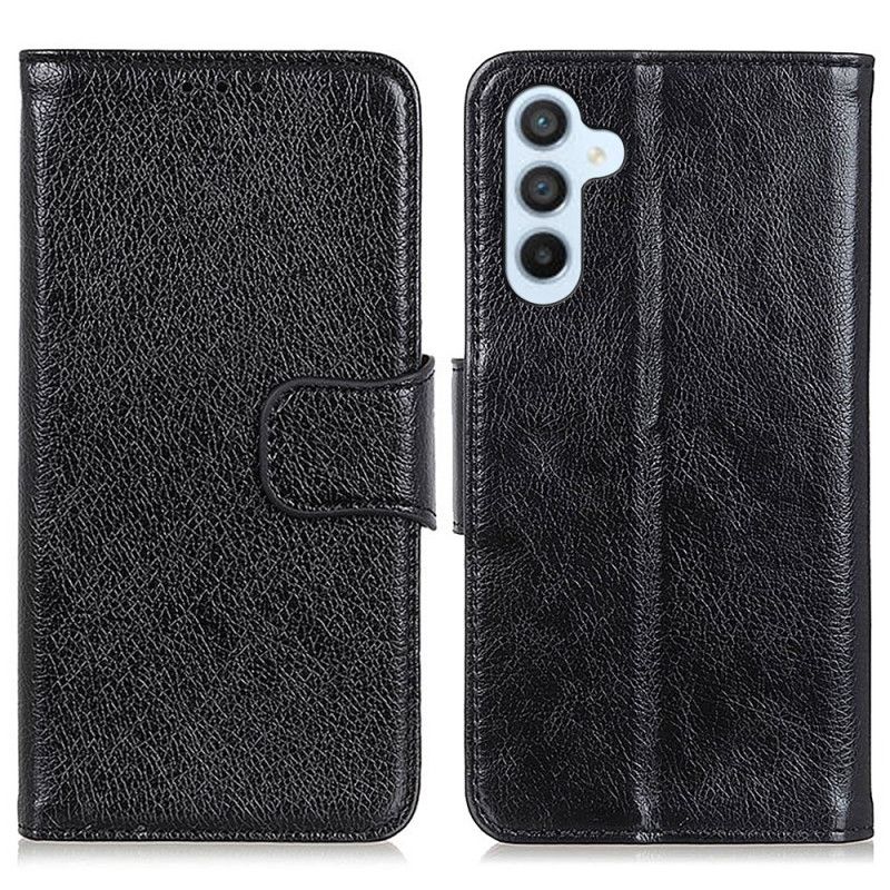 Læder Cover Samsung Galaxy A16 5g Telefon Etui Nappa Tekstur
