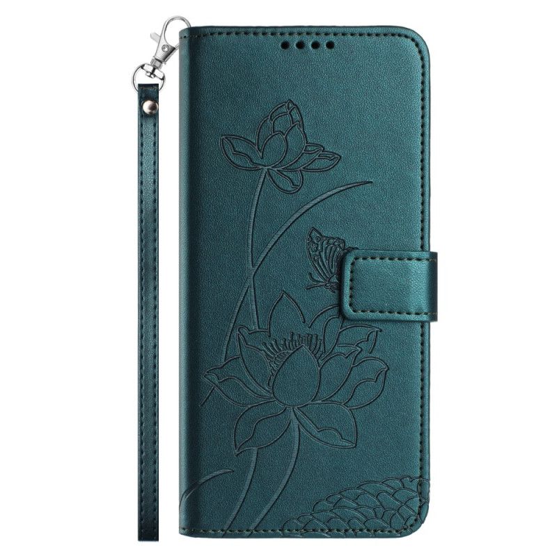 Flip Cover Sony Xperia 10 Vii Blomstergrafik