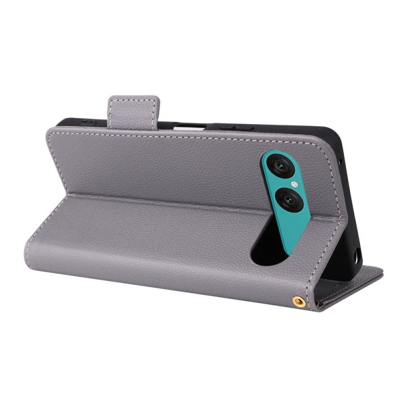 Flip Cover Sony Xperia 10 Vii Kunstlæder Med Rem