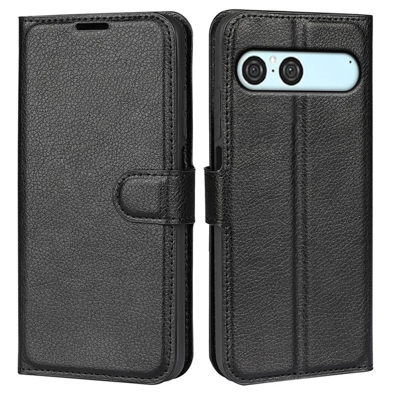 Flip Cover Sony Xperia 10 Vii Kunstlæderlitchi