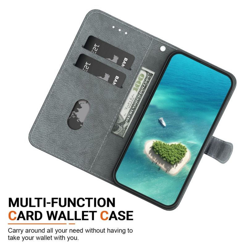 Flip Cover Sony Xperia 10 Vii Lotusmønster