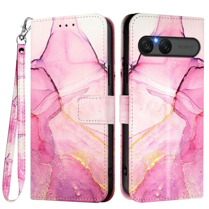 Flip Cover Sony Xperia 10 Vii Marmor