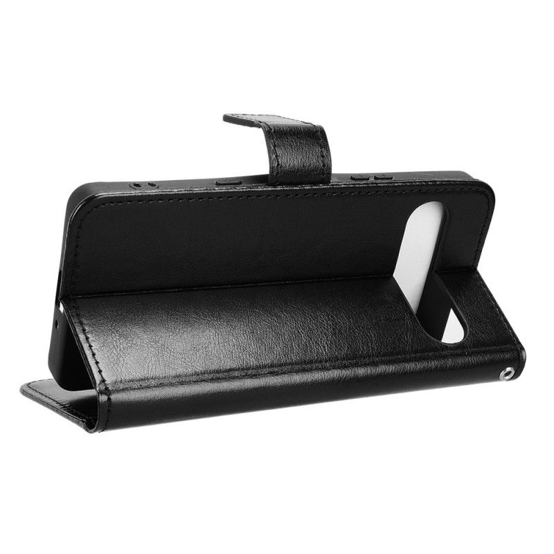 Flip Cover Sony Xperia 10 Vii Prangende Kunstlæder