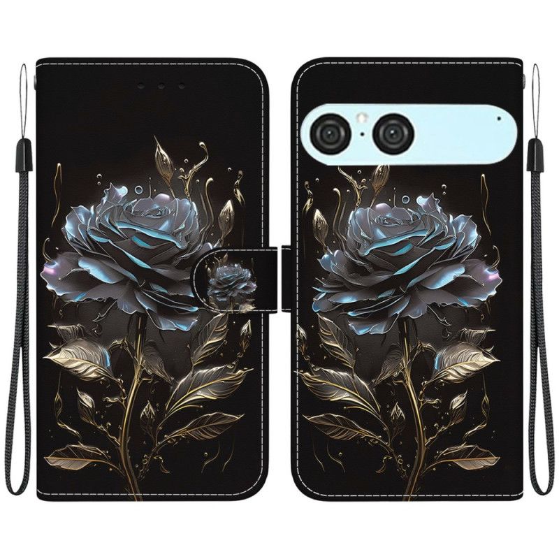 Flip Cover Sony Xperia 10 Vii Sort Rose