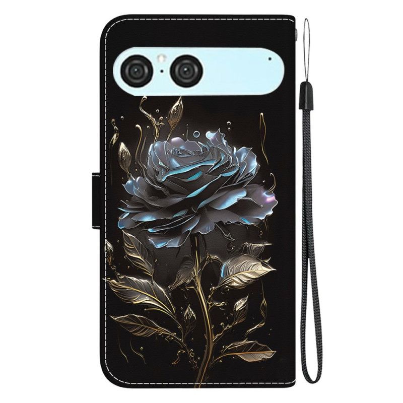 Flip Cover Sony Xperia 10 Vii Sort Rose