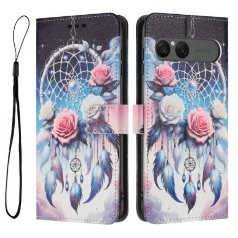 Flip Cover Til Sony Xperia 10 Vii Blomsterdrømmefanger