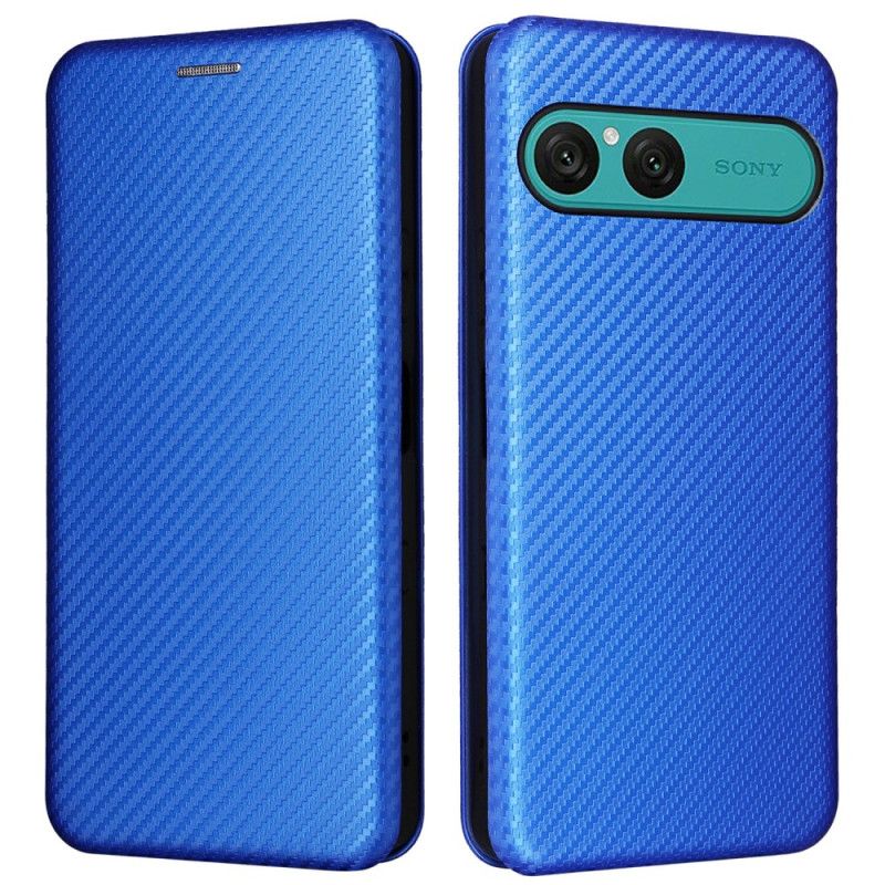 Flip Cover Til Sony Xperia 10 Vii Kulfiber