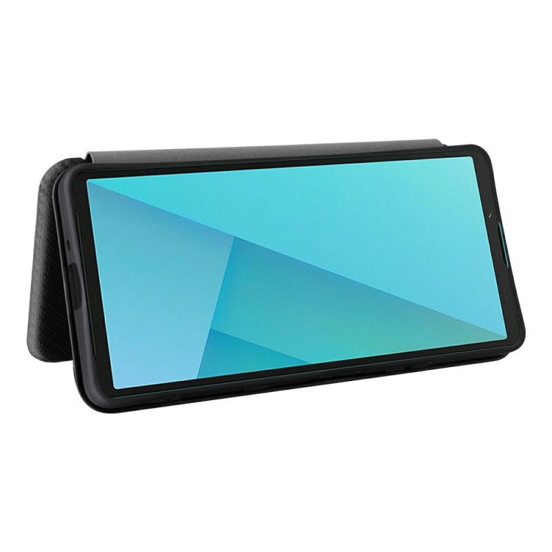 Flip Cover Til Sony Xperia 10 Vii Kulfiber