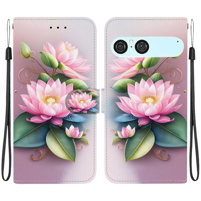 Flip Cover Til Sony Xperia 10 Vii Lotus
