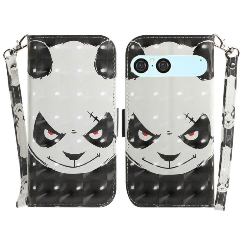 Flip Cover Til Sony Xperia 10 Vii Vred Panda-snor