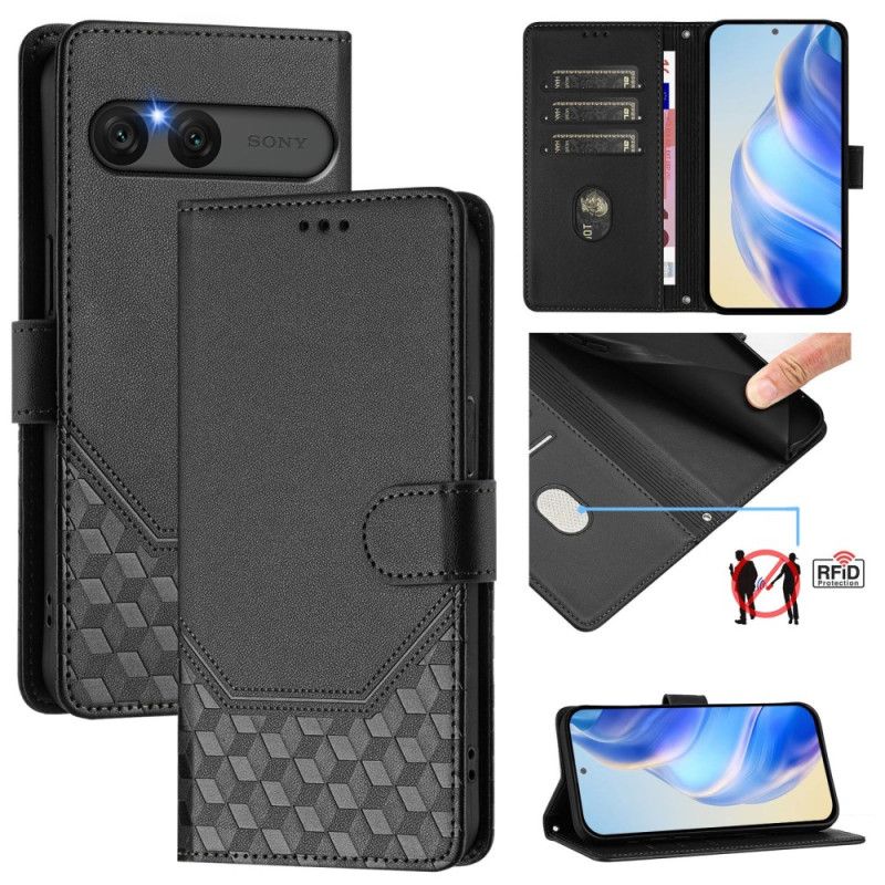 Læder Cover Sony Xperia 10 Vii Telefon Etui Bikagedesign