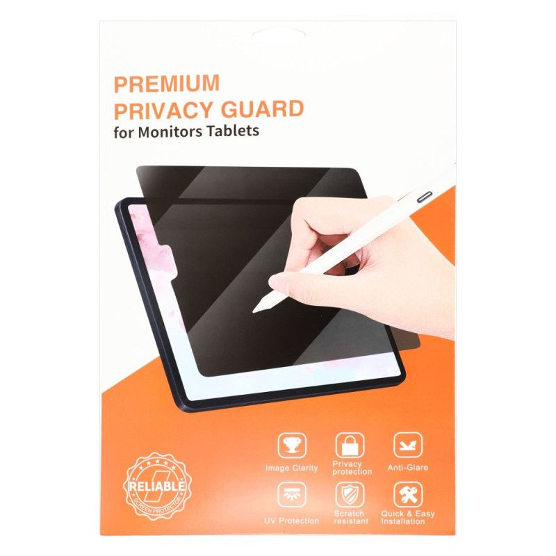 Anti-spionage Hærdet Glasskærmbeskytter Til Samsung Galaxy Tab S10 Lite / S10 Fe / S9 / S9 Fe / S8 / S7