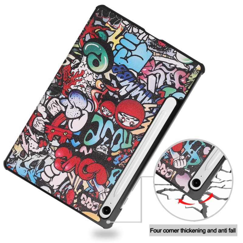 Samsung Galaxy Tab S10 Lite Forstærket Graffiti-stylusholder
