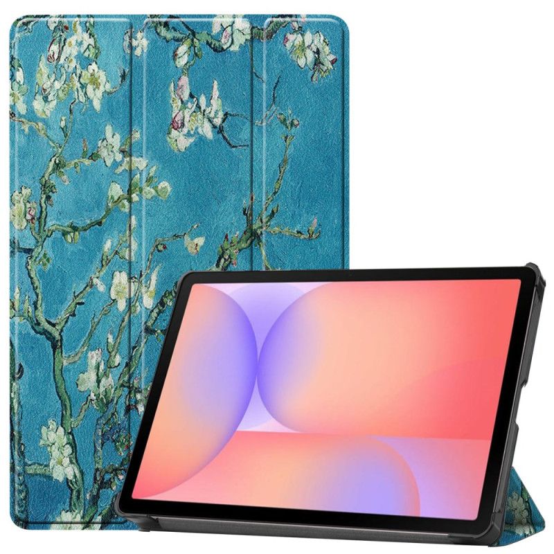 Samsung Galaxy Tab S10 Lite Forstærket Stylusholder Med Blomstrende Grene