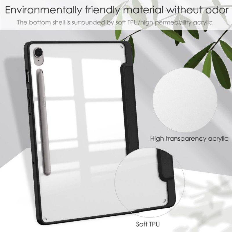 Samsung Galaxy Tab S10 Lite Transparent Bagside