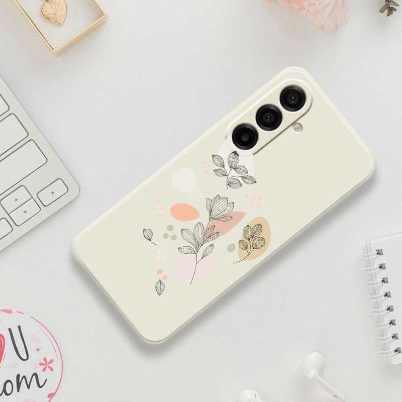 Cover Samsung Galaxy A17 4g / 5g Blomster