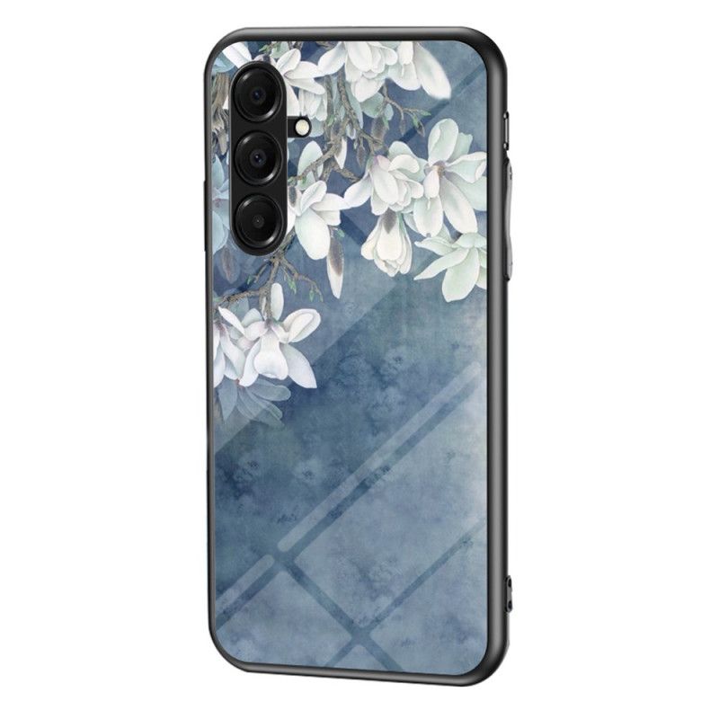 Cover Samsung Galaxy A17 4g / 5g Blomster I Hærdet Glas