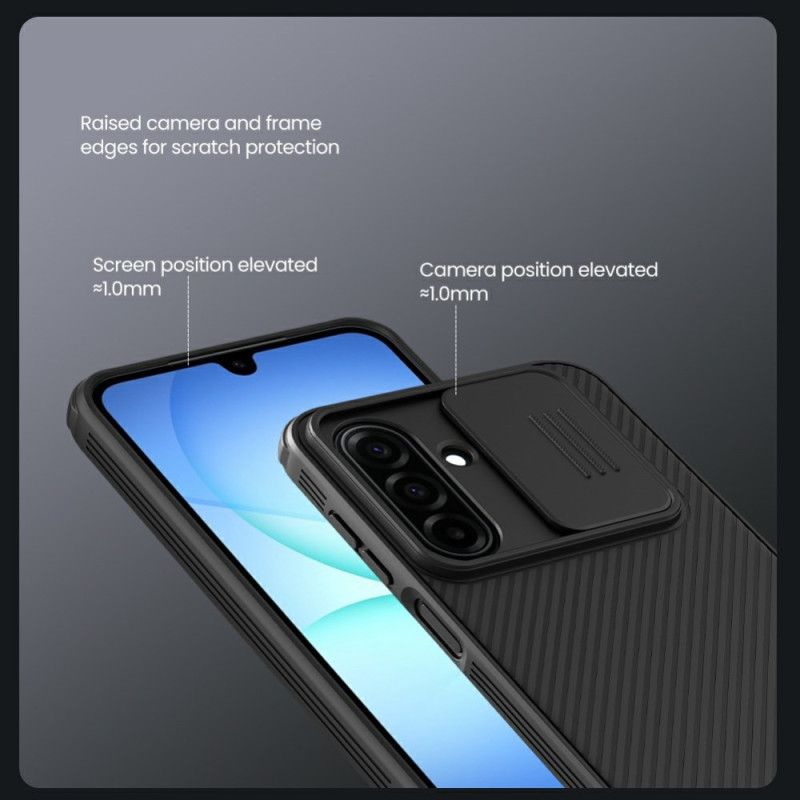 Cover Samsung Galaxy A17 4g / 5g Camshield Pro Nillkin Med Glidende Kamerabeskytter